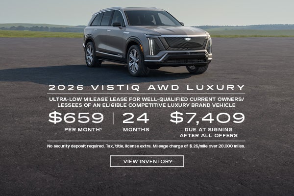2026 VISTIQ AWD LUXURY. Ultra-low milege lease for well-qualified current owners/lessees of an el...